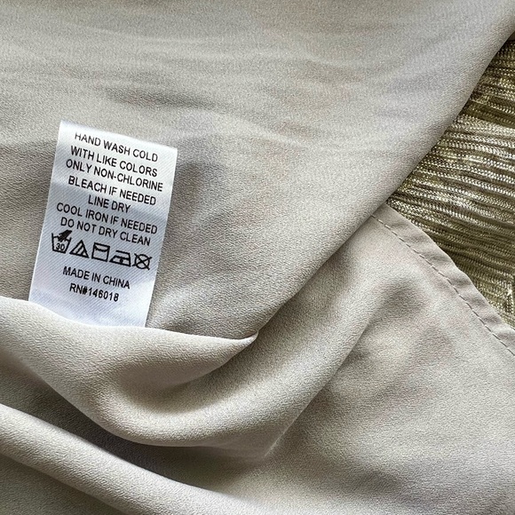 Shimmy Shimmy Slip Dress (Silver) - Small - Picture 9 of 13